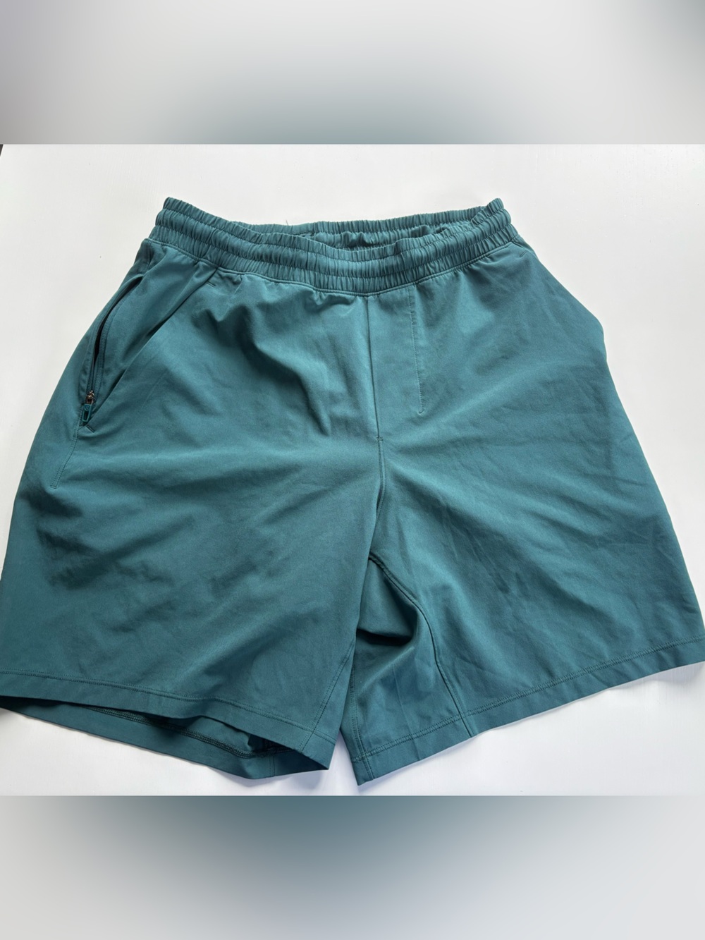 Men’s Lululemon Teal Lined Running Shorts